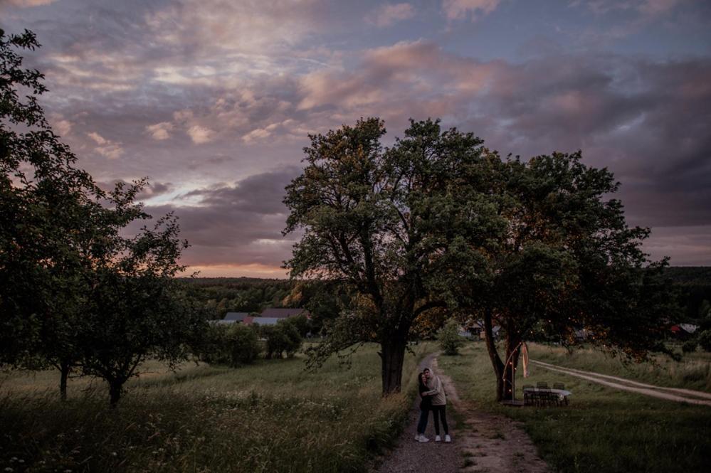 Jurty Z Widokiem, Prywatna Balia- Dzikolas Glamping Krasnobród 외부 사진