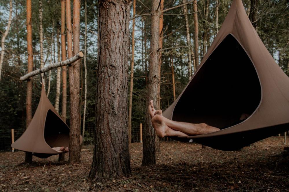 Jurty Z Widokiem, Prywatna Balia- Dzikolas Glamping Krasnobród 외부 사진