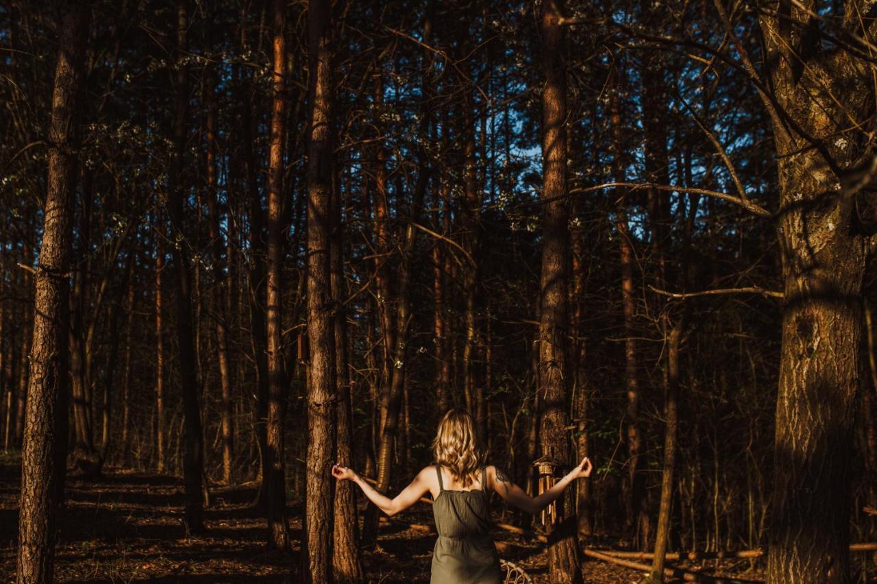 Jurty Z Widokiem, Prywatna Balia- Dzikolas Glamping Krasnobród 외부 사진